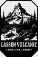 Lassen Volcanic National Park Design - National Parks DTF Transfers ready2transfer Black