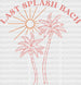 Last Splash Bach Summer DTF Transfer ready2transfer Orange