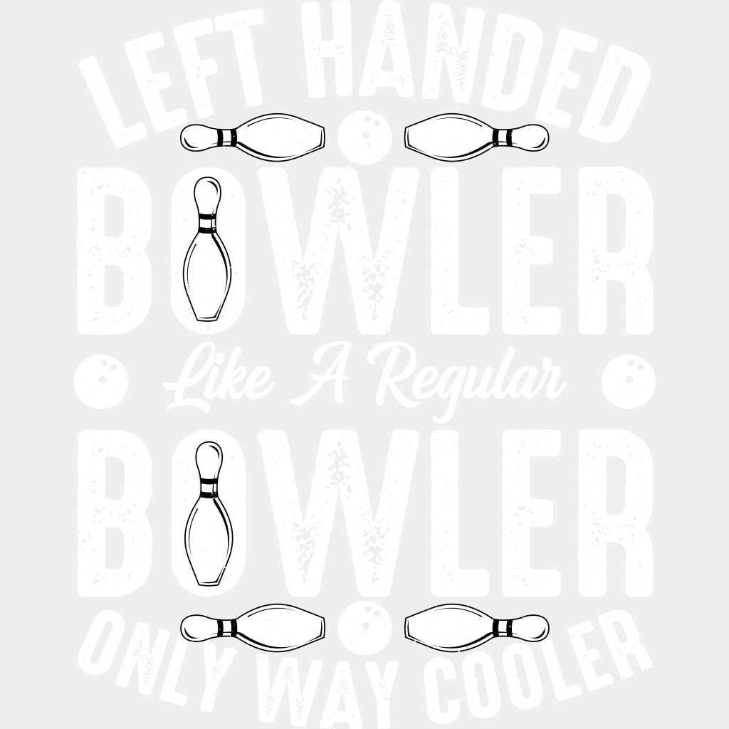Left Handed Bowler - Bowling DTF Transfers ready2transfer Light Color Design (See Imaging)