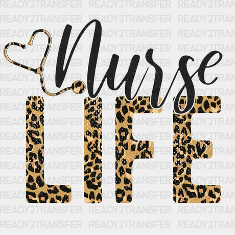 Leo Design Nurse Life Dtf Transfer