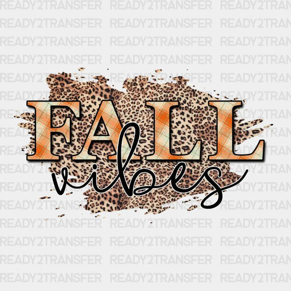 Leo FALL Vibes DTF Transfer
