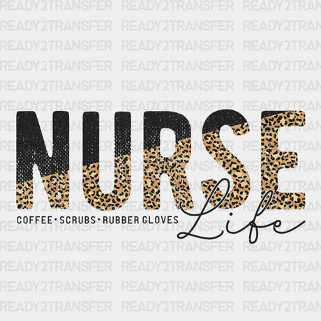 Leo Nurse Life Dtf Transfer
