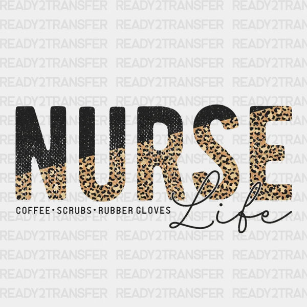 Leo Nurse Life DTF Transfer