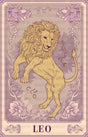 Leo Tarot Card - Zodiacs & Horoscopes Dtf Transfer