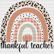 Leo Thankful Teacher Dtf Transfer