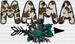 Leopard Mama DTF Transfer ready2transfer Black