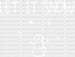 LET IT SNOWMAN DTF Transfer ready2transfer White