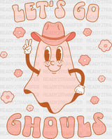 LET'S GO GHOULS DTF Transfer ready2transfer