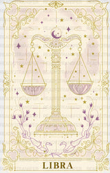 Libra Tarot Card - Zodiacs & Horoscopes Dtf Transfer
