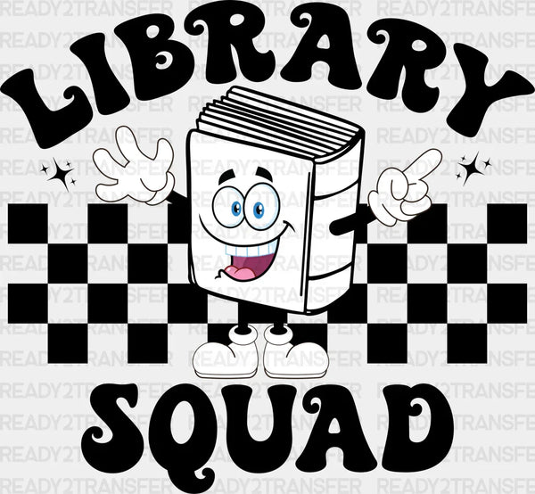 Librarian Squad Design - Librarian DTF heat transfer
