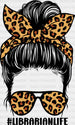 LibrarianLife Design - Librarian DTF heat transfer ready2transfer Black