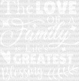 Life’s Greatest Blessing - Family Reunion Dtf Heat Transfer Adult Unisex S & M (10’’) / Light