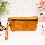 Custom Engraved Leather Makeup Bag V2 for Women Transfer Kingdom