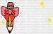 Lil Miss Pre-k Design - Pre-k DTF Heat Transfer ready2transfer White