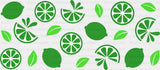 Limes - General Cup Wrap UV Sticker Permanent UV DTF Decal