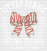 Little Debbie Cakes - Christmas Dtf Transfer Adult Unisex S & M (10’’) / Light Color Design