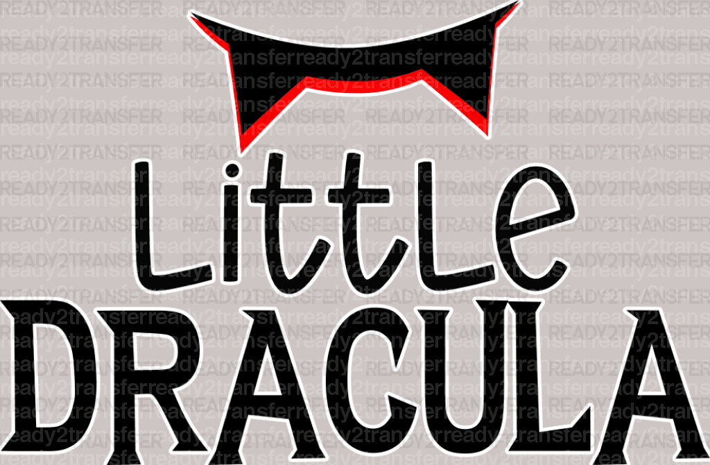 Little DRACULA DTF Transfer - ready2transfer