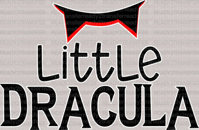 Little DRACULA DTF Transfer ready2transfer