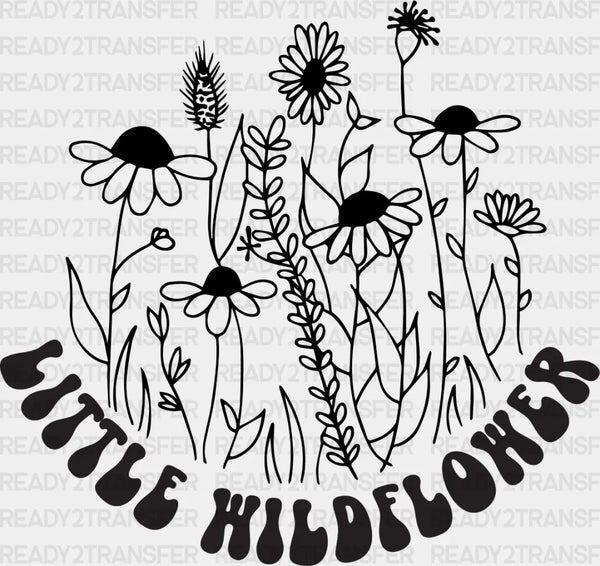 Little Wildflower - Kids DTF Heat Transfer