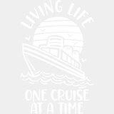 Living Life - Family Cruise DTF heat transfer ready2transfer Light Color Design ( See imaging )
