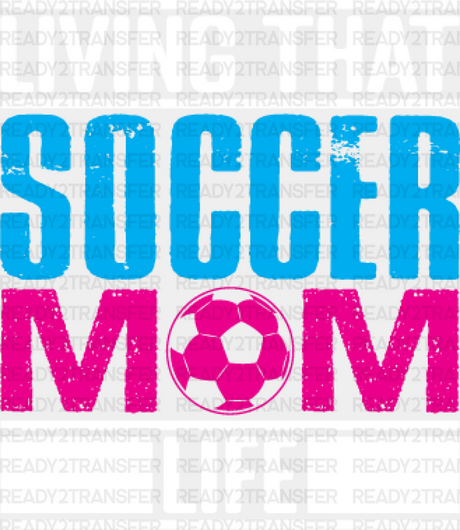 Living That Soccer Mom Life Design - Dtf Heat Transfer Adult Unisex S & M (10’’) / White