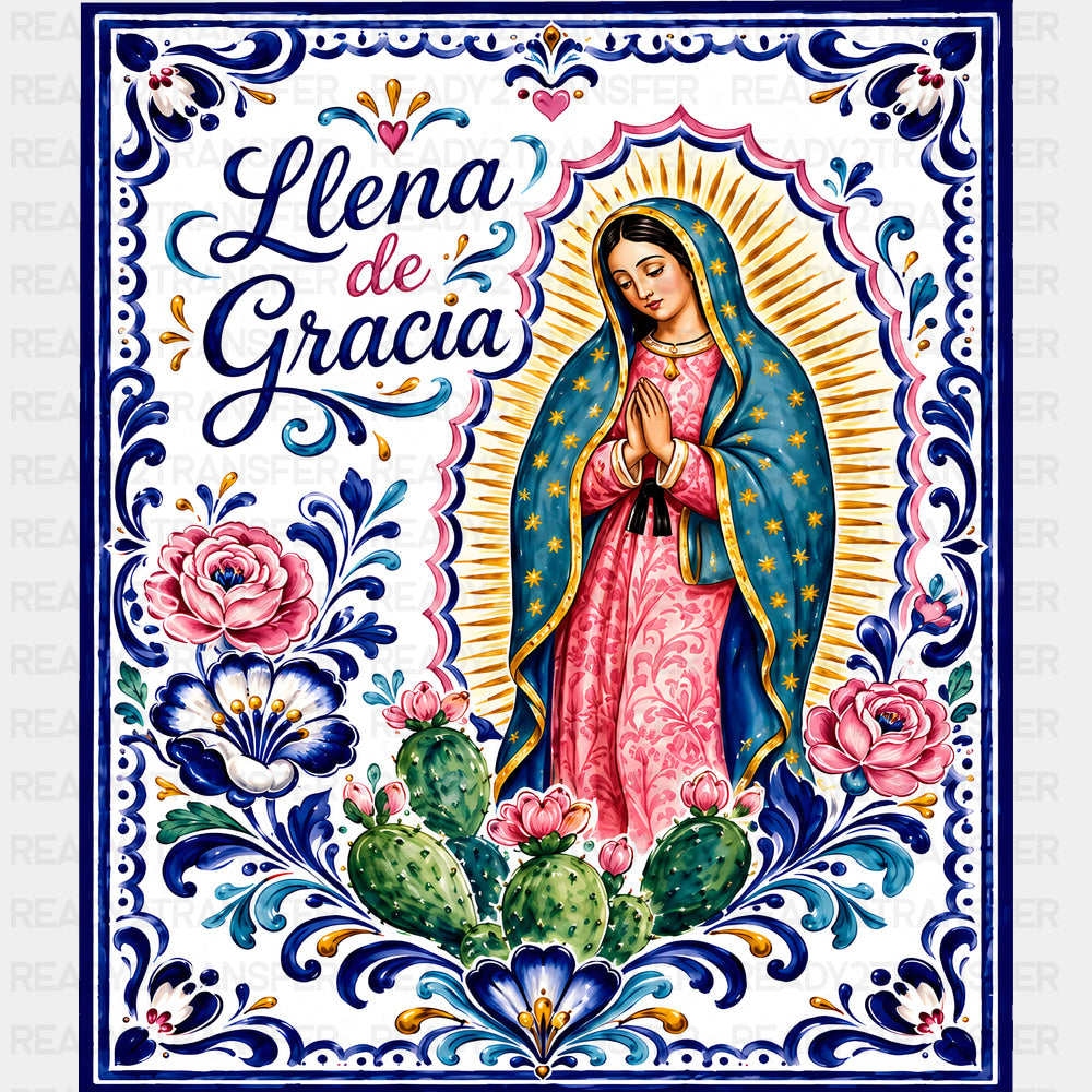 Llena de Gracia - Hispanic Heritage Month DTF Transfers