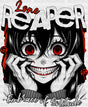Lone Reaper - Anime Dtf Heat Transfer Adult Unisex S & M (10’’) / Dark Color Design (See Imaging)