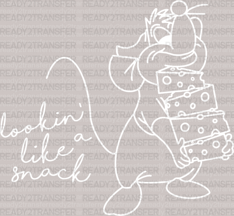 Lookin' Like a Snack Disney DTF Heat Transfer, Disney Vacation Design, Mickey Minnie DTF - ready2transfer