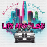 Los Angeles Retro - States & Cities DTF Transfer ready2transfer