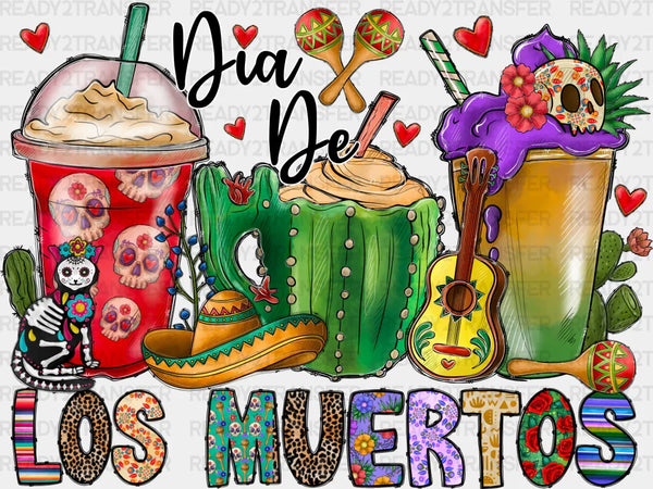 Los Muertos DTF Transfer