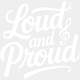 Loud And Proud - Music DTF Transfers ready2transfer Light Color Design (See Imaging)