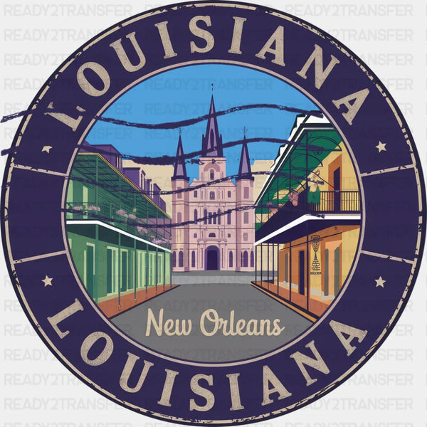 Louisiana New Orleans - States & Cities DTF Transfer
