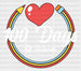 Love 100 Days Of School DTF Transfer ready2transfer White