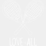Love All - Tennis DTF Transfers ready2transfer Light Color Design (See Imaging)