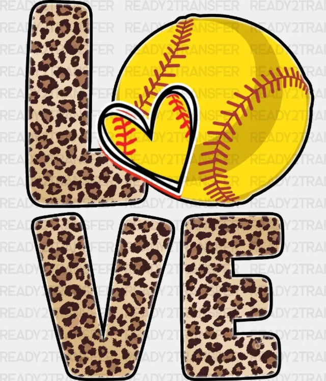 Love Ball Dtf Transfer