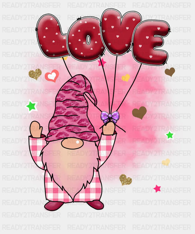 Love Balloon Valentine Dtf Transfer