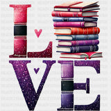 Love, Books - Reading DTF Transfers ready2transfer