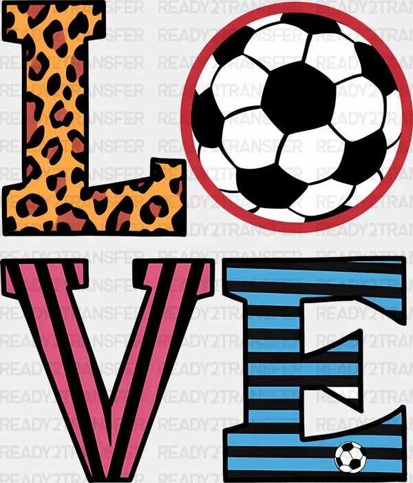 Love Design - Soccer DTF Heat Transfer