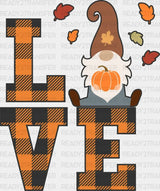 LOVE GNOME DTF Transfer ready2transfer