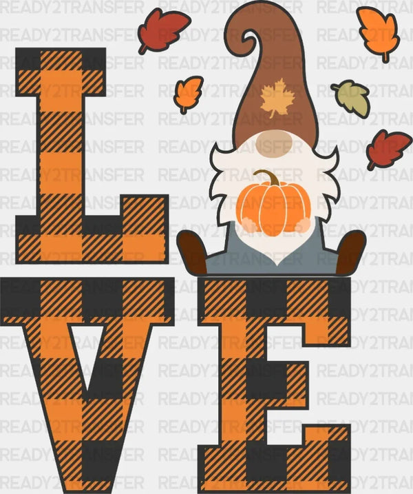 LOVE GNOME DTF Transfer