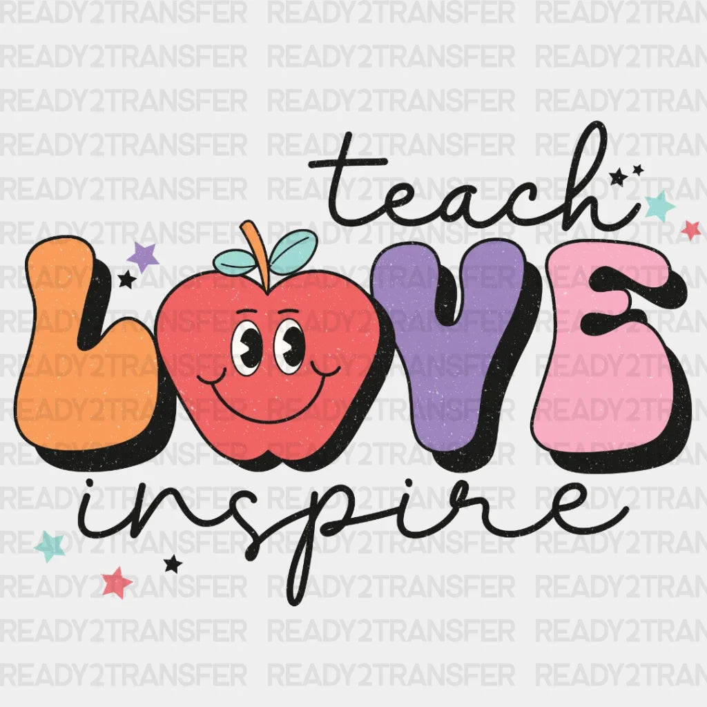 Love Inspire Dtf Transfer