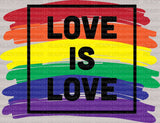 LOVE IS LOVE DTF Transfer - ready2transfer