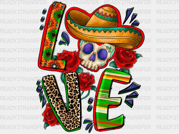 Love Leopard DTF Transfer