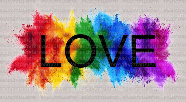 LOVE LGBT DTF Transfer - ready2transfer