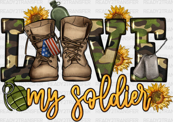 Love My Soldier - Army DTF Transfer