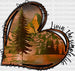 Love Nature DTF Transfer ready2transfer Black