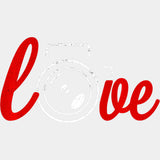 Love, Red Cursive - Photography DTF Transfers ready2transfer Light Color Design (See Imaging)