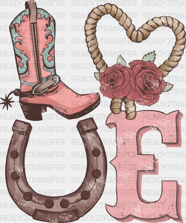 LOVE TEXAS DTF Transfer