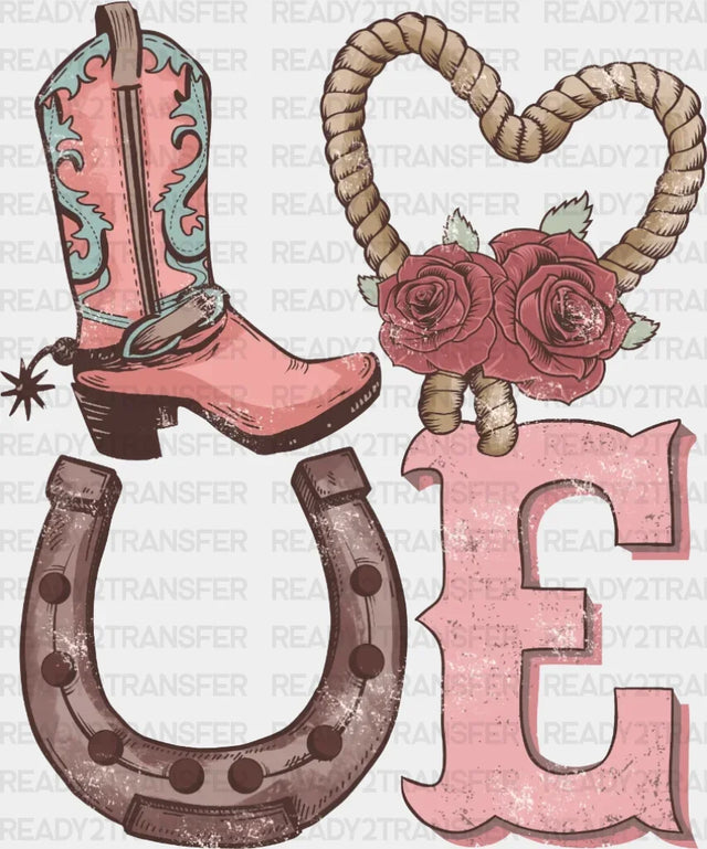 Love Texas Dtf Transfer