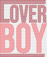 Lover Boy Red Design Dtf Transfer